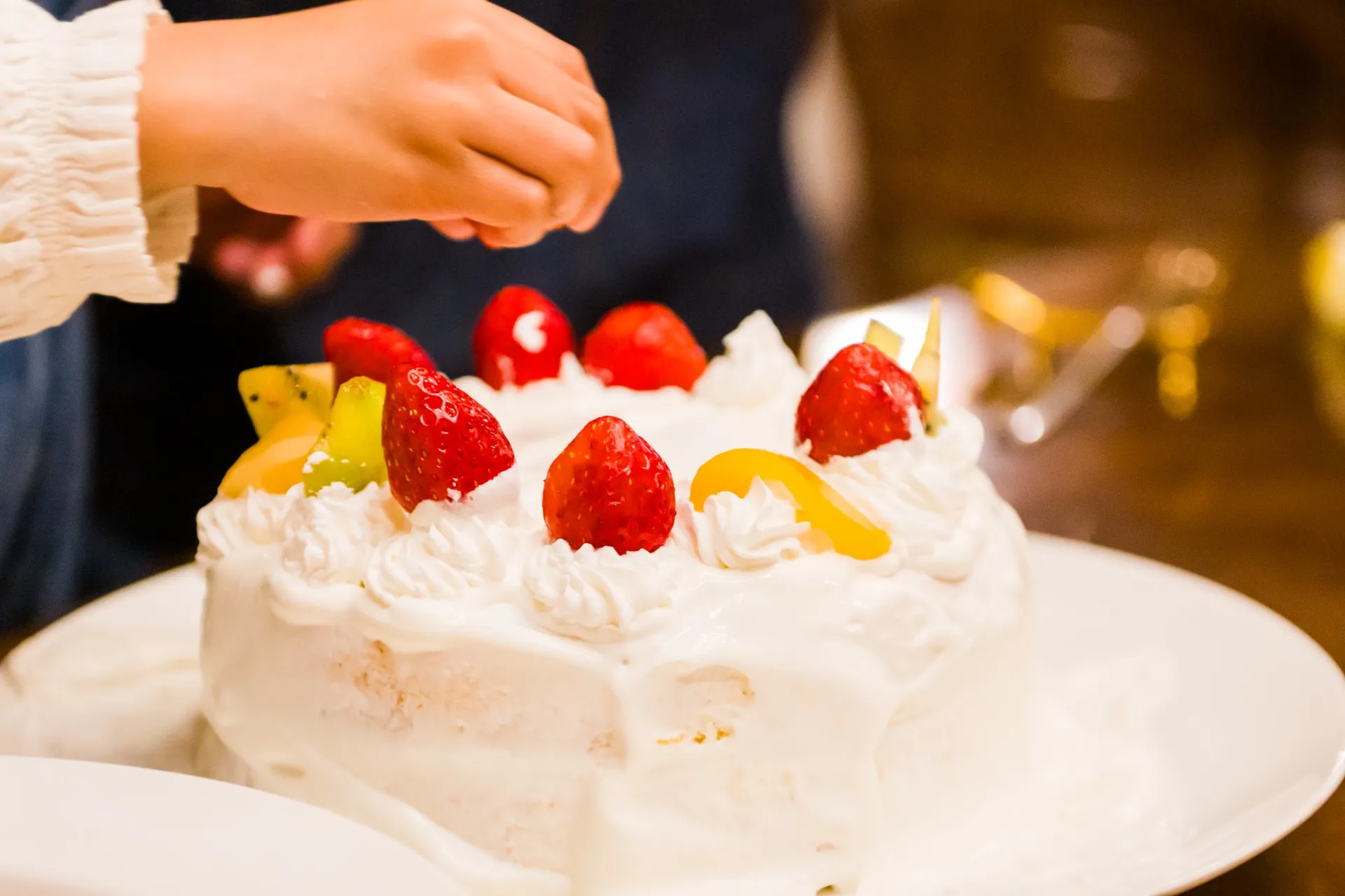 手作りケーキ